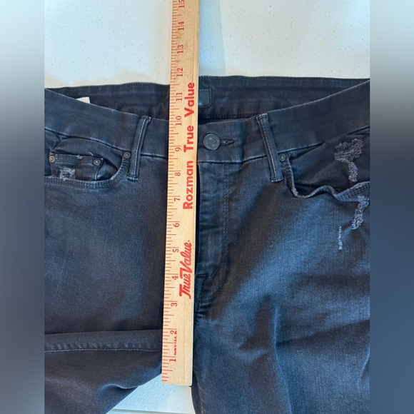 MOTHER Looker Ankle Fray In Guilty As Sin Size 30 - Picture 12 of 16
